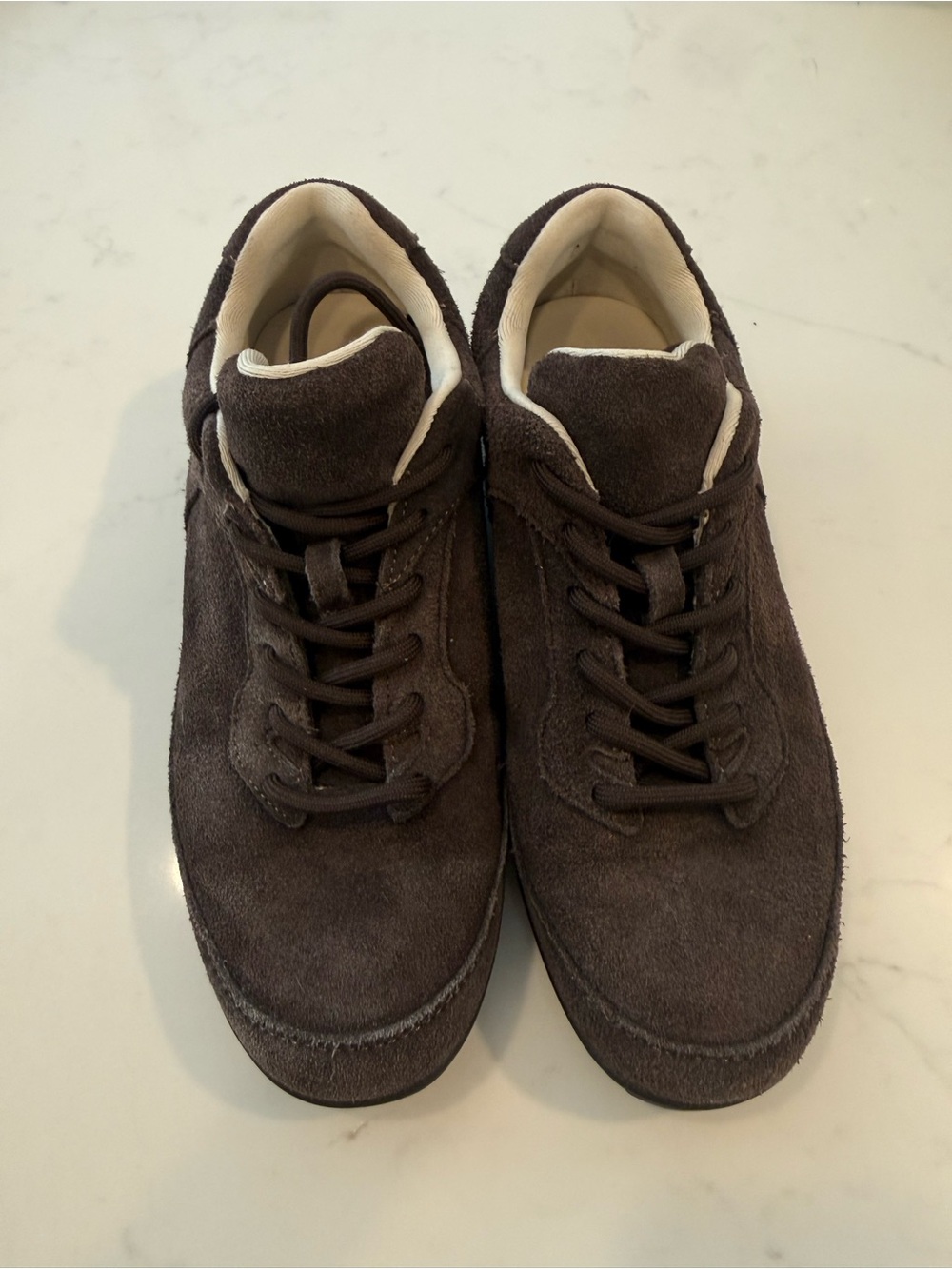 Stefanel choco suede sneakers